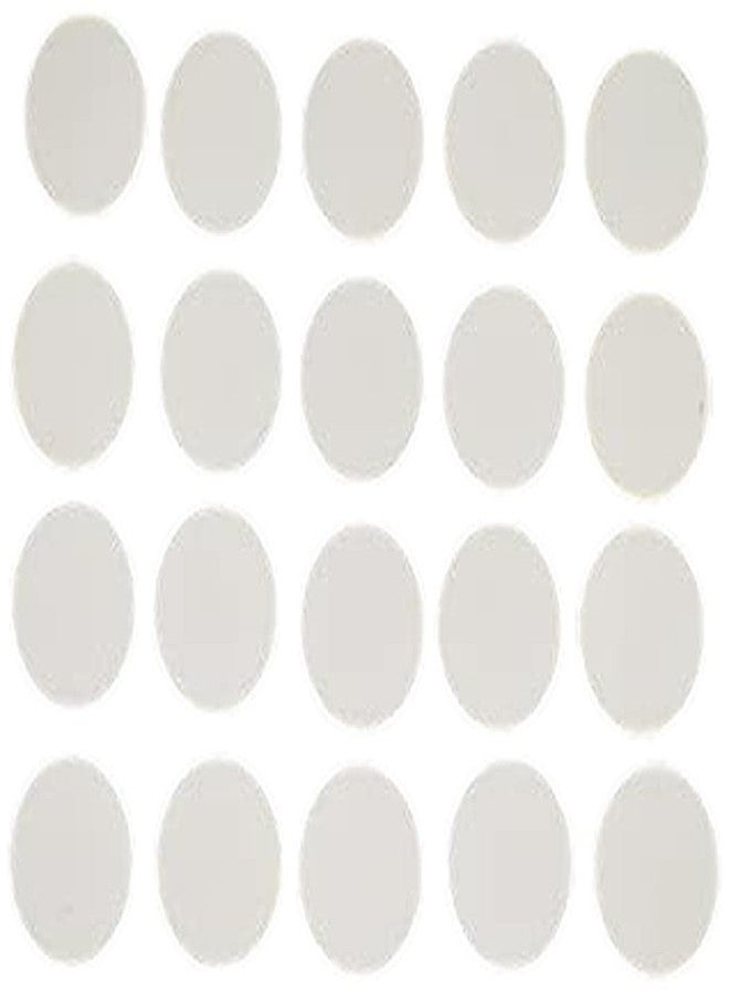 IVEI DIY MDF Wood Sheet Round Craft Magnet with Primer - Plain MDF Fridge Magnet Blanks Cutouts - Set of 20 with 3mm - 2in diameter for Painting Wooden Sheet Craft, Decoupage, Resin Art Work & Decoration